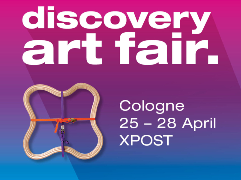 Ankündigung der Discovery Art Fair Cologne 2024 vom 24.-28. April 2024